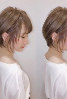 高颜值女孩子驾驭的短发发型 超瘦脸的女孩子卷烫头发打造