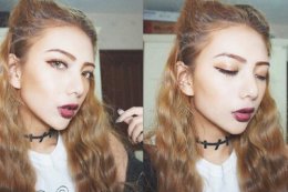 女生非主流猫耳朵扎发造型 扎出个性的女生辫子