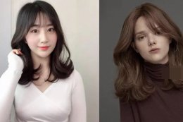 女孩子梦幻仙气风铃卷发造型 瘦长脸女孩子流行长卷发图鉴