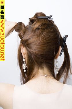 盘发发型简单又好看 清凉又好看的夏季盘发ＤＩＹ