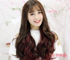 三角脸女生修颜发型之路漫漫 三角脸发型改善尖额头宽颌骨特色