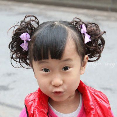 女童丸子头怎么扎 夏日女童丸子头