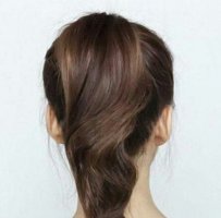 小丸子头当今最佳的选择 短中发丸子头简单漂亮的打造步骤