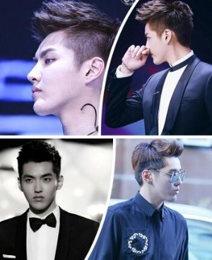 吴亦凡短发图片 吴亦凡“小鲜肉”飞机头发型图片