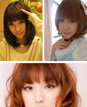 女生波波头发型图片 打造清新小女人