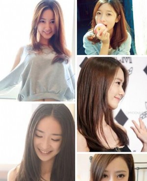 最新中长发发型图片女气质 简约却气质的五款女生中长发