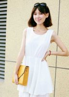 修饰脸型的短发发型女 修颜发型—合适长脸型的短发发型