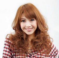陶瓷烫大波浪发型图片 女生时尚气质陶瓷烫发设计
