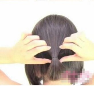 学生头短发如何扎马尾图解 短发如何扎马尾显蓬松