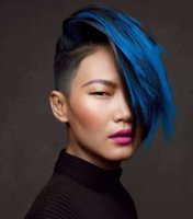 undercut后面怎么剪 胖脸女孩子剪undercut发型