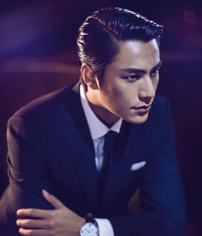 直发男生造型图片 男士直发碎发发型