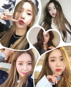 冷棕色系头发图片 这样的染发颜值翻倍