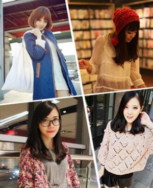 日式梨花头 清纯女生演绎日系甜美梨花头
