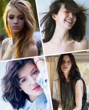 好看的中发发型图片女 最新中发发型图片性感还瘦脸