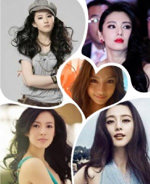 明星卷发直发对比 值得模仿的六位女明星卷发发型