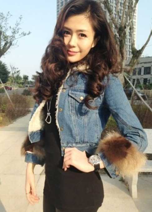 清纯短发发型女长脸 美MM倾情演绎唯美清纯系长发