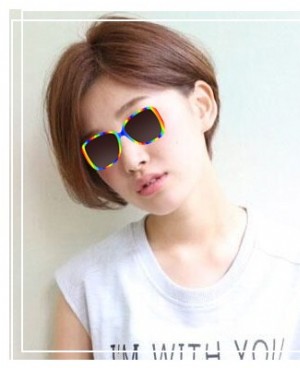 女生蘑菇头短发弄什么刘海好看？这六种都很合适！