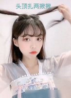 穿汉服别扎丸子头LOW爆了 最近时尚这样扎发