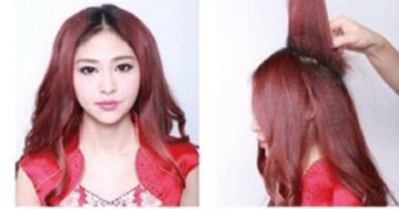 中式端庄的编发发型 新娘子漂亮的编发发型