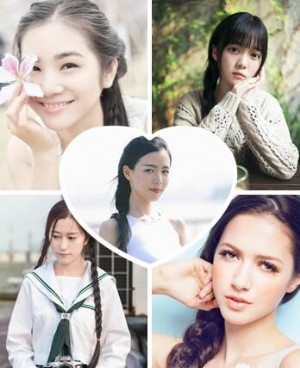 十款复古清新的女生麻花辫 吹起文艺风