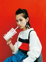 水原希子马尾扎发教程 水原希子发型图片