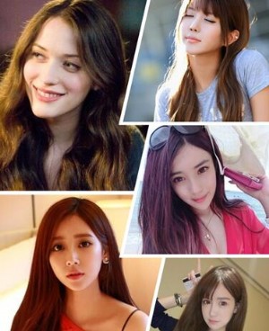 气质女生长发 让你爱不惜手