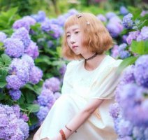 合适圆脸女生的个性短发 适合圆脸中学生的短发发型图片
