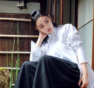 长发张馨予居然走这种路线 纯美女神范儿她用对发型了吗