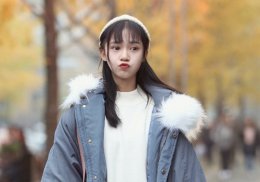 2022年娃娃脸女生小清新长直发新梳法 改变刘海让你魅力百变更时髦