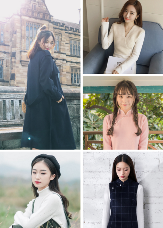 【图片】女生冬季中长发发型简谱、大方