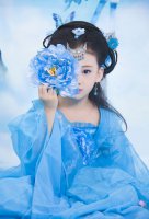 古代小女孩的扎盘发型 典雅美的女童造型