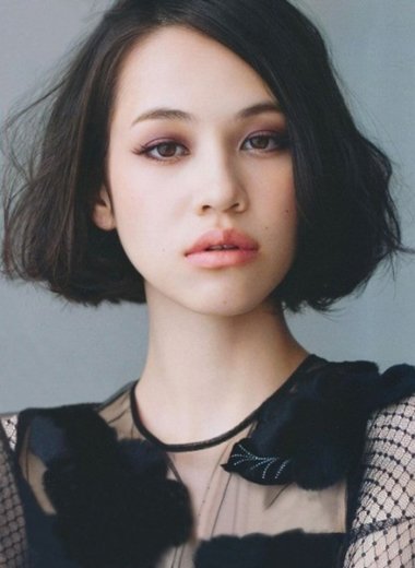 女生短发纹剃头型图片 纹剃头型女生短发