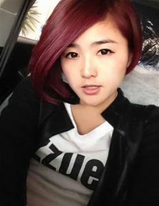 女生也有个性的染发 女生时尚个性的染发