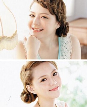 仙女发型花环编发教程 夏季唯美花环编发盘发技巧
