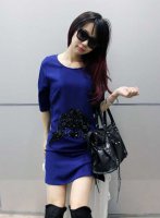 修脸效果的长发发型 打造小脸靓女