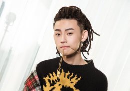 男生街头风马尾辫发型look 2022年嘻哈界男生最火扎发设计超带感