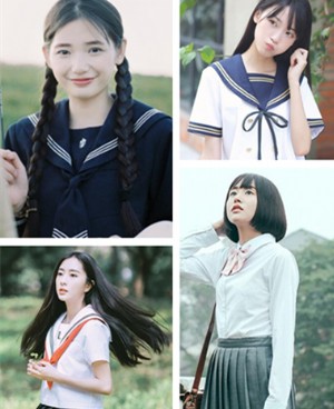 穿校服什么发型显气质？首先你要凹对造型