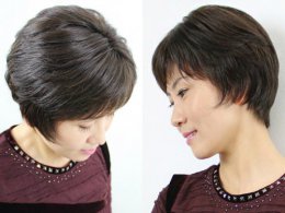 备受妈妈们欢迎的中老年女性假发新品