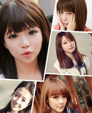 清新发型女中长发 彰显清纯时尚的女生中长发型