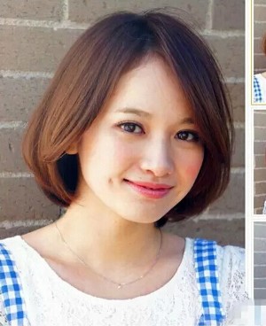 女性波波头短发图 女人味十足的波波头发型图片