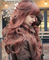 女士烟花烫发型图片 女生个性炫丽烟花烫发型