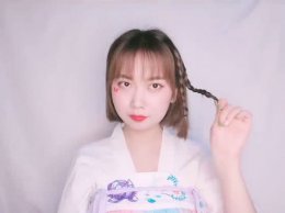 剪了短发穿汉服像大妈？最近短发时尚这样扎秒变18岁