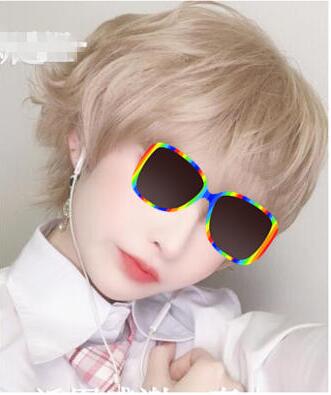 女生日系少女感短发 很有元气减龄气息