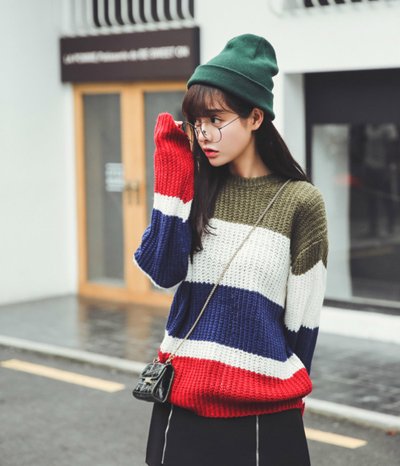 学生头穿什么衣服好看 既美丽又简单的学生头图片