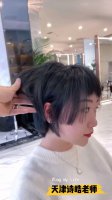 短头发发型图片女小红书 短发发型个性短发减龄发型初恋短发