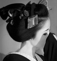 古装盘发发型图片 日式古代怎么盘头发欣赏