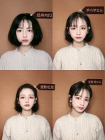 四款短发出门发型分享|5分钟发型打理