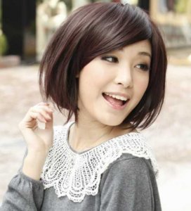 夏季梨花头发型 助你清爽一夏的女生梨花头发型