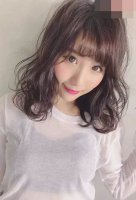 韩版甜美式蛋卷头发造型图 做出蓬松卷头发成为关键