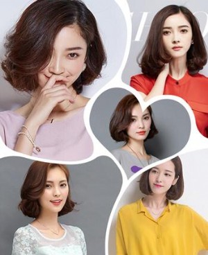 2022年新款轻熟女波波头短发发型图片